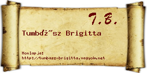 Tumbász Brigitta névjegykártya